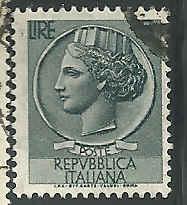 Italy - 626 - Used - SCV-0.25