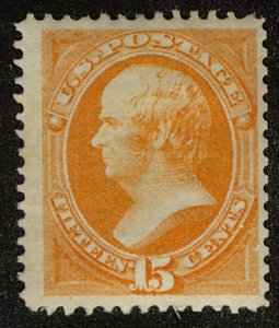 US #141 SCV $7500.00 VF mint very lightly hinged, super color, clear grill, R...