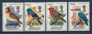 [116610] Aitutaki 1986 Birds v�gel oiseaux office stamps OVP OHMS  MNH