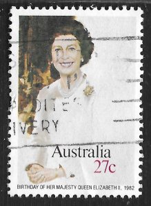 Australia #825 27c Queen Elizabeth II, 56th Birthday