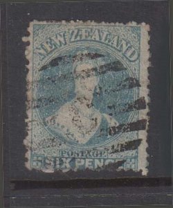 New Zealand FFQ Chalon 6d SG 136 FU