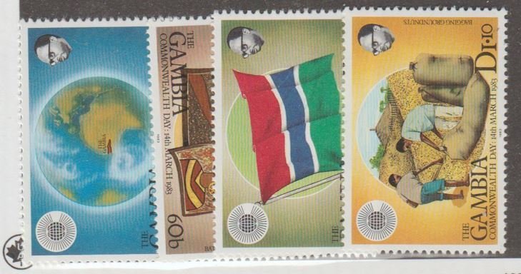 Gambia Scott #459-462 Stamp - Mint NH Set