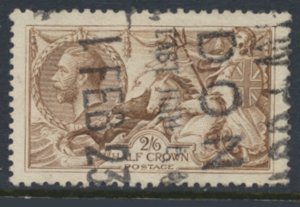 GB  SG 415b (N65a Reddish Brown major re-entry)  SC# 179 * Used 