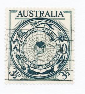 Australia 1954 - Scott 276 used - Antarctic Flora & Fauna 