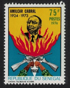 Senegal Amilcar Cabral Guinea Bissau Leader 1974 MNH SG#544