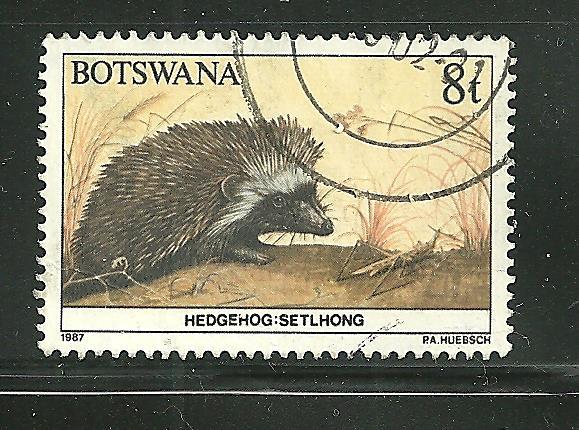 Botswana 410 Hedgehog; Postally used