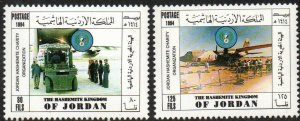 Jordan Sc #1481-1482 MNH