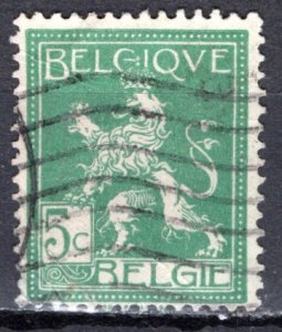 Belgium; 1912: Sc. # 94; Used Single Stamp w/o label