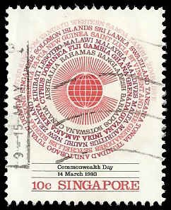 Singapore - #412 - Used - SCV-0.25