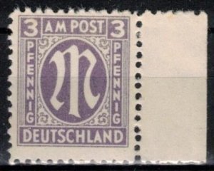 Germany - Allied Occupation - AMG - Scott 3N2 MNH