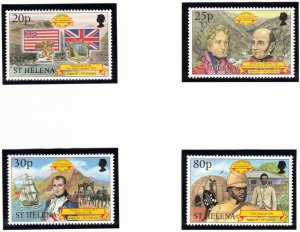 ST HELENA 2000 Discovery 500th Anniversary; Scott 755-58, SG 810-13; MNH