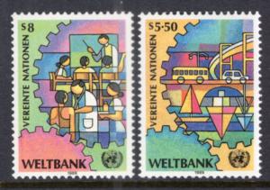 UN Vienna 88-89 MNH VF