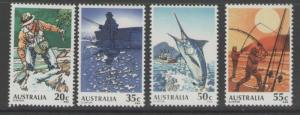 AUSTRALIA SG724/7 1979 FISHING MNH