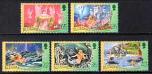 Alderney 245-249 MNH VF