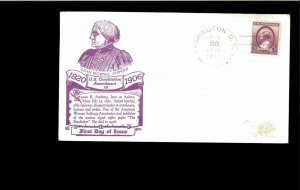 1936 FDC Susan B.Anthony Washington DC