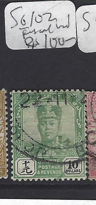 MALAYA JOHORE  (PP0510B)  $10.00   SG 102  FISCAL USED  