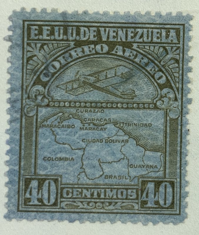 AlexStamps VENEZUELA #C21 VF Used 