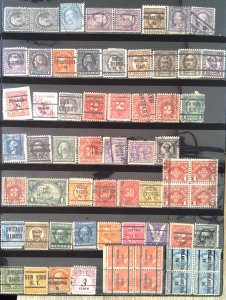 Small Collection - Precancel lot