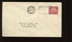 C6 AIRMAIL AUGUST 21 1923 FIRST DAY COVER (LV 1203)