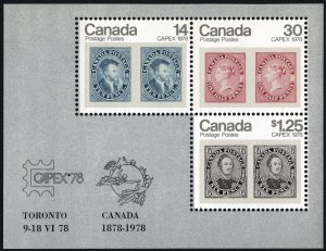 SC#756a Capex 78 International Stamp Exhibition Souvenir Sheet (1978) MNH