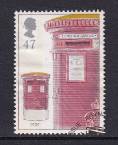 Great Britain #2079 used 2002 pillar boxes  47p
