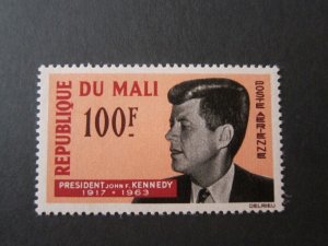 Mali 1964 Sc C24 John F Kennedy set MNH