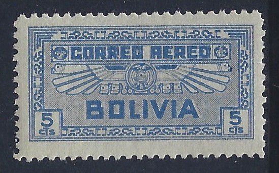 Bolivia, Scott #C35; 5c Air Service Emblem, MNH