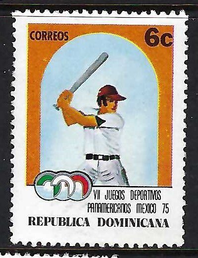 Dominican Republic 754 VFU BASEBALL X397-2