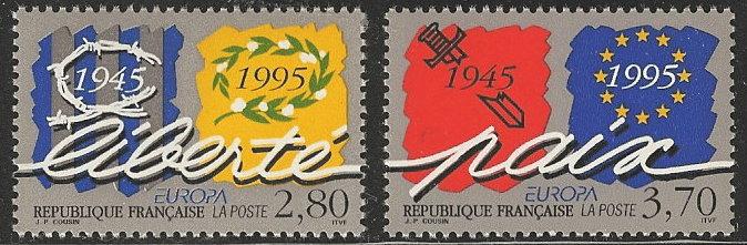 France mnh Scott Cat #  2473 - 2474