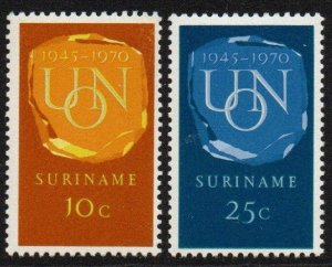 Suriname Sc #373-374 MNH