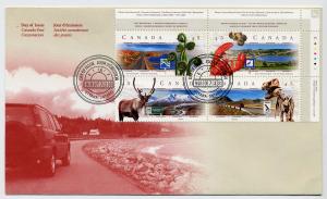 Canada First day cover #1742a, Scenic Highways