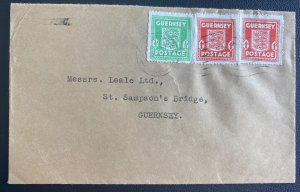 1942 Guernsey Channel Islands German Occupation England State Office Cover