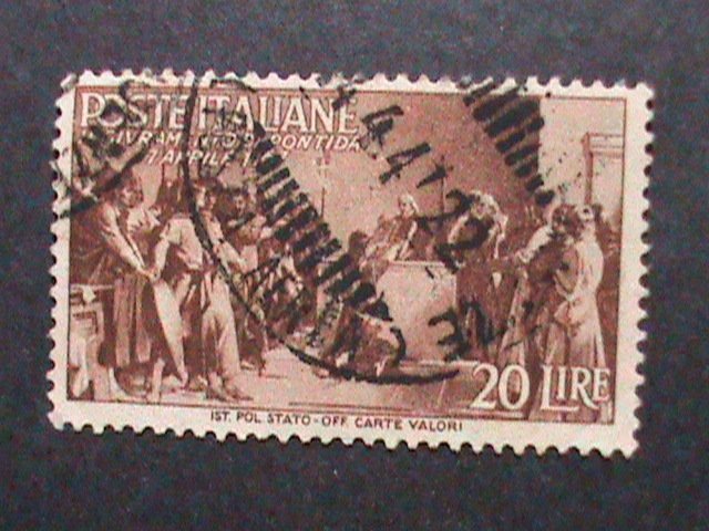 ​ITALIY-1930 OVER 92 YEARS OLD HIGH CATALOG VALUE USED STAMPS VERY FINE