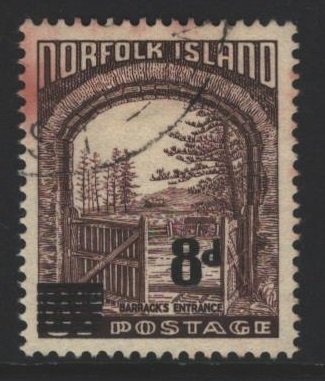Norfolk Island Sc#22 Used
