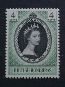 ​BRITISH HONDURAS-1953 SC#143 OVER 69 YEARS OLD STAMP- MLH-VERY FINE