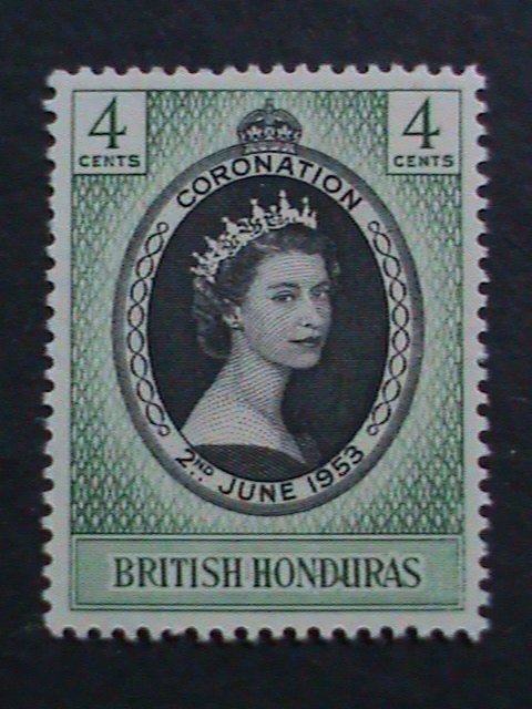 ​BRITISH HONDURAS-1953 SC#143 OVER 69 YEARS OLD STAMP- MLH-VERY FINE