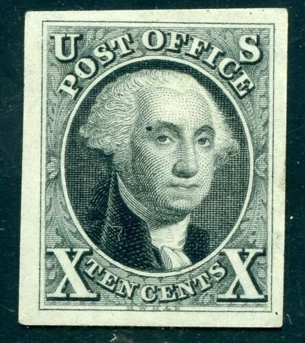 US SCOTT #2P3 Plate Proof On India XF SCV $900 (DFP 7/1/20) 