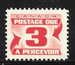 Canada J30: 3c Numeral, MNH, VF