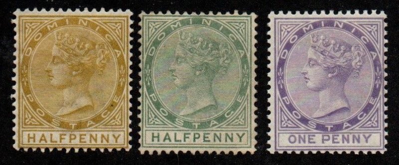 Dominica 16-18 Mint hinged