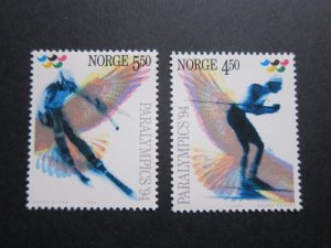 Norway 1994 Sc 1059-1060 set MNH