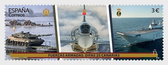 Spain / Spanje - Postfris/MNH - Armed Forces 2025