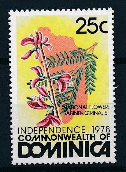 [62591] Dominica 1978 Flora Flowers Blumen From Set MNH