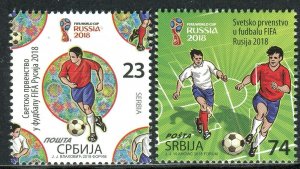 1283 - SERBIA 2018 - FIFA World Cup - Football - Socer - Russia - MNH Set