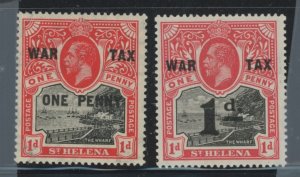 St. Helena #MR1-MR2 Mint (NH) Single (Complete Set)