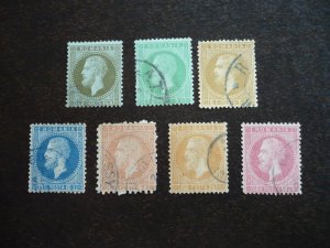 Stamps - Romania - Scott# 53-59 - Used Set of 7 Stamps