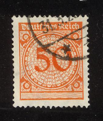 Germany Sc# 327 50pf Circle used