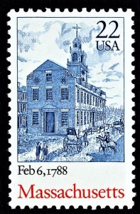 US 2341 MNH VF 22 Cent Massachusetts