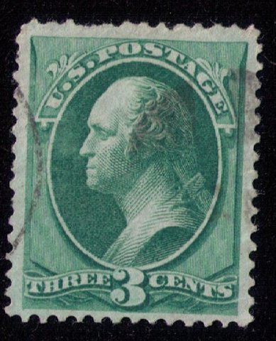 US Scott #158 Used Centering VF