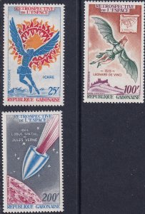 Gabon SC# C92 - C94 fvf/mnh