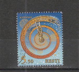 Estonia  Scott#  385  Used  (1999 Christmas Lottery)